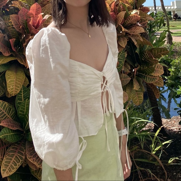 Hansen & Gretel Linen Rumer Top - Picture 4 of 4